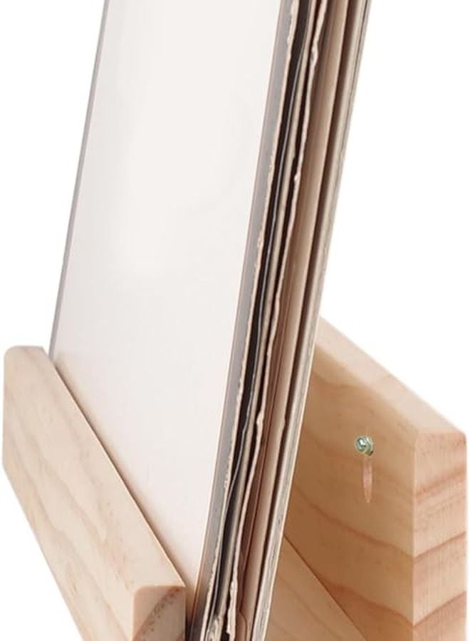 Wooden Vinyl Record Display Stand Wall Mount Shelf For Album Storage - Image 3